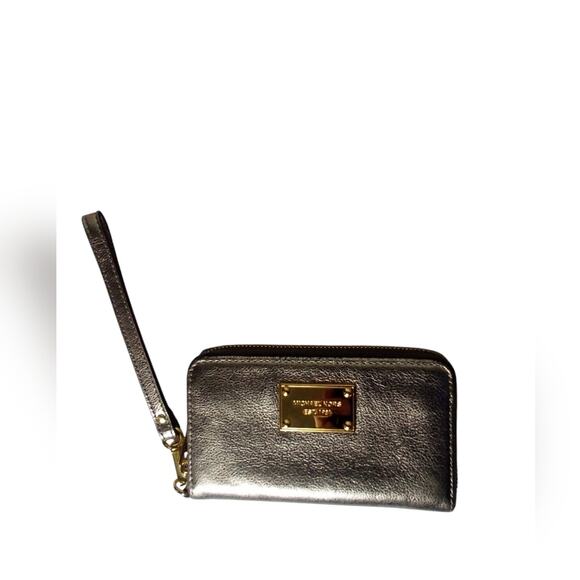Michael Kors Metallic Wristlet Wallet - Picture 2 of 4